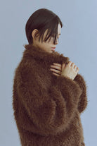 着用カラー:ブラウン  モデル身長:170㎝