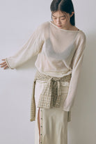 Boat Neck Knit