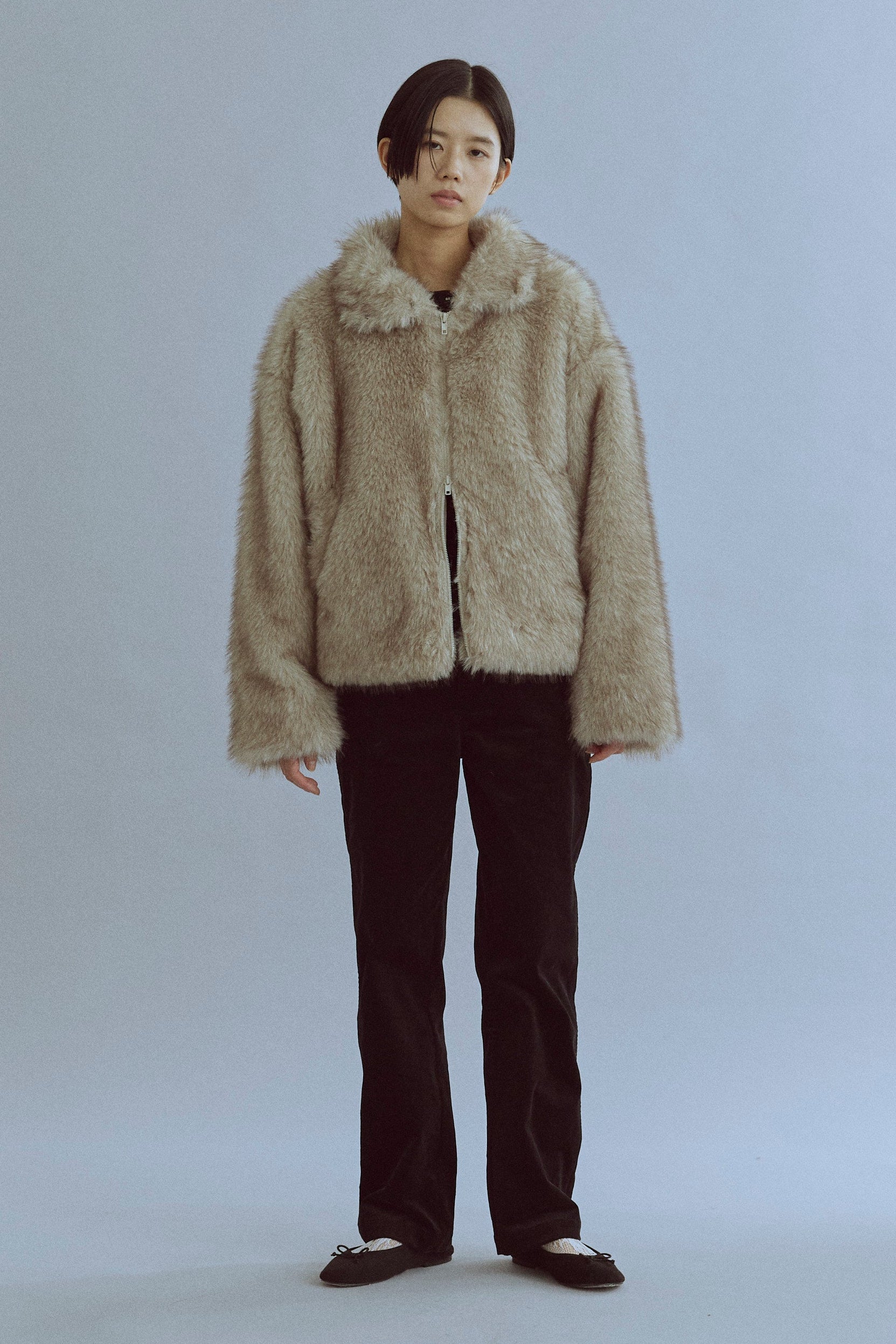 着用カラー:ベージュ  モデル身長:170㎝