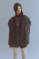 着用カラー:チャコール　着用サイズ:1　モデル身長:170cm