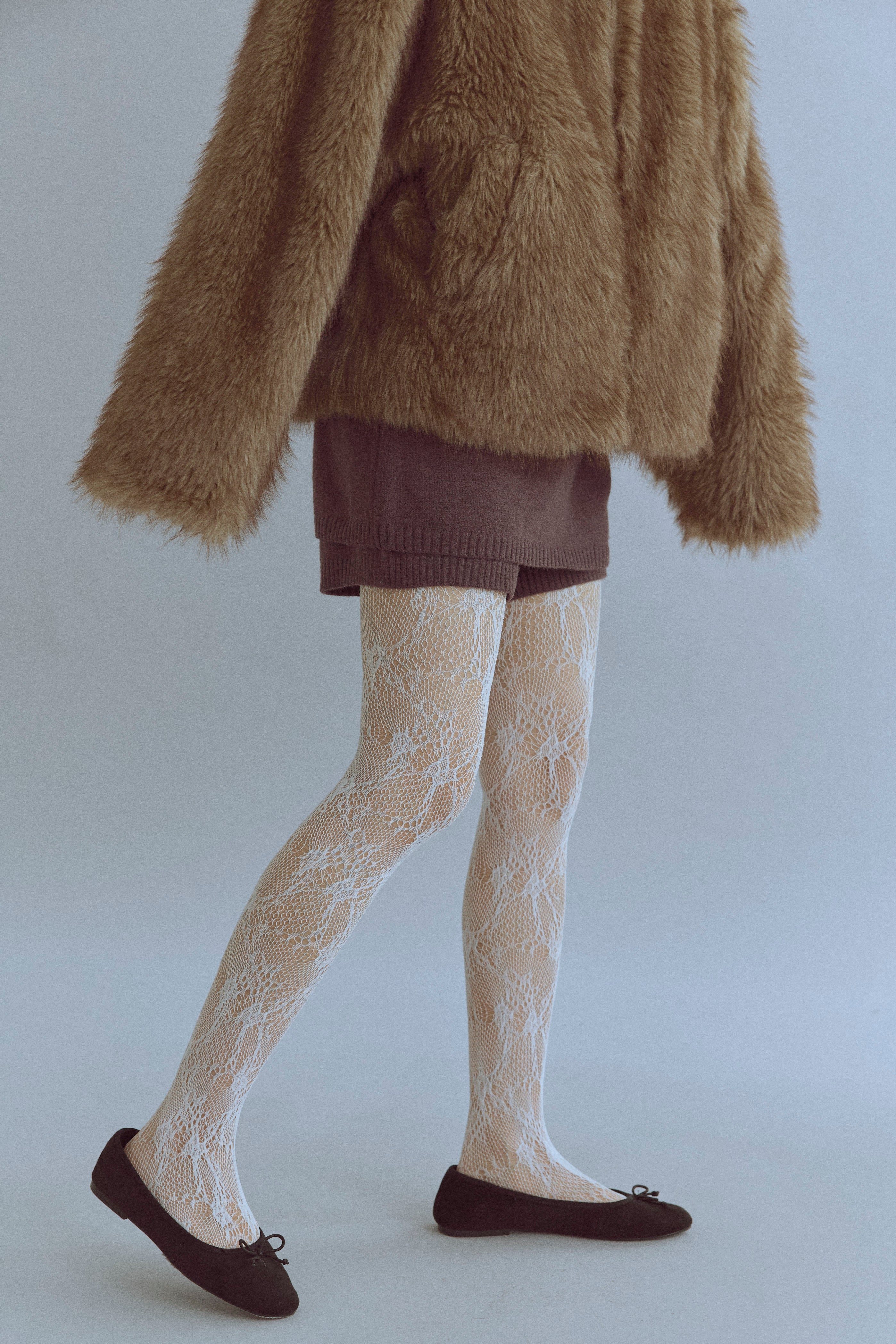 着用カラー:ブラウン  モデル身長:170㎝