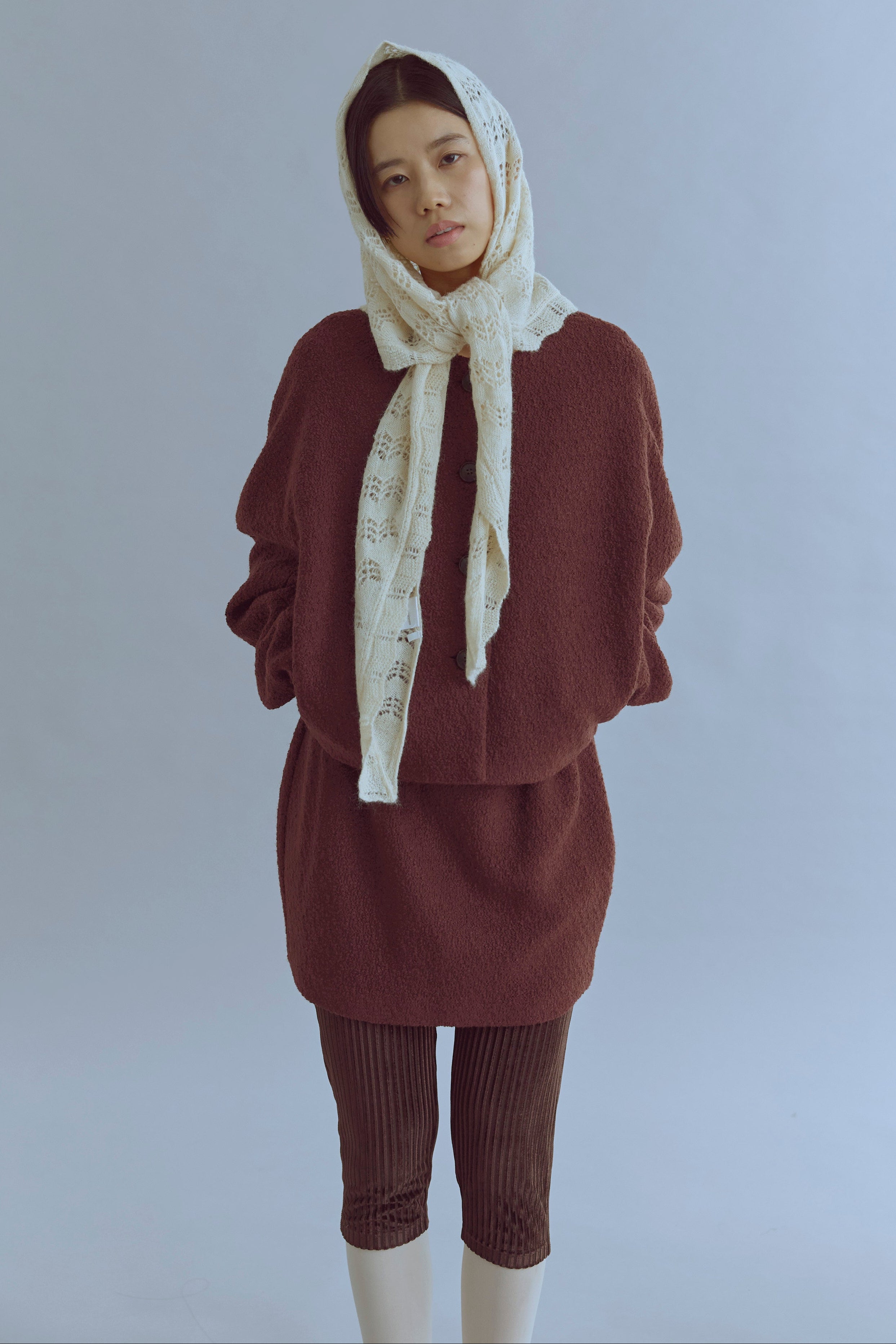 着用カラー:ブラウン モデル身長:170㎝