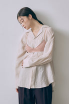 Silk-Like Oversized Shirt