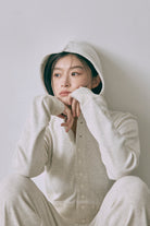 【FAITH】Thermal Cardigan オートミール