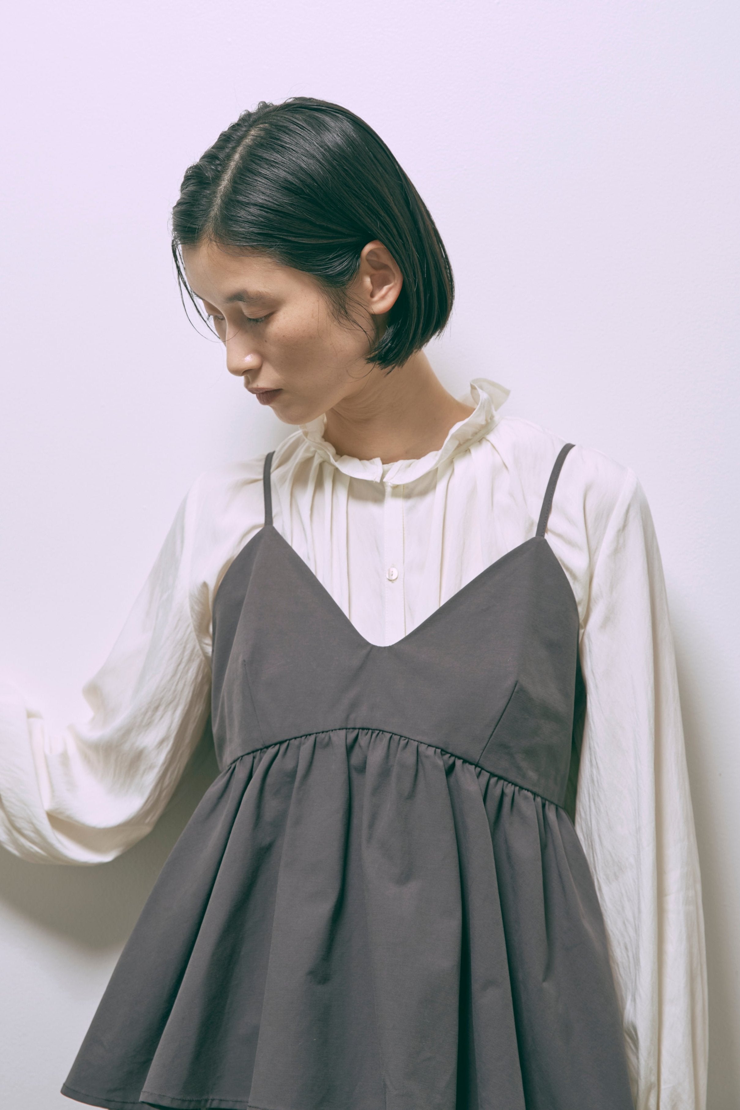 Gathered Layered Camisole