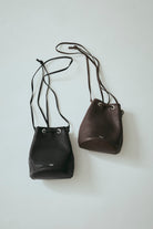 Light Leather Mini Tube 2Way Bag