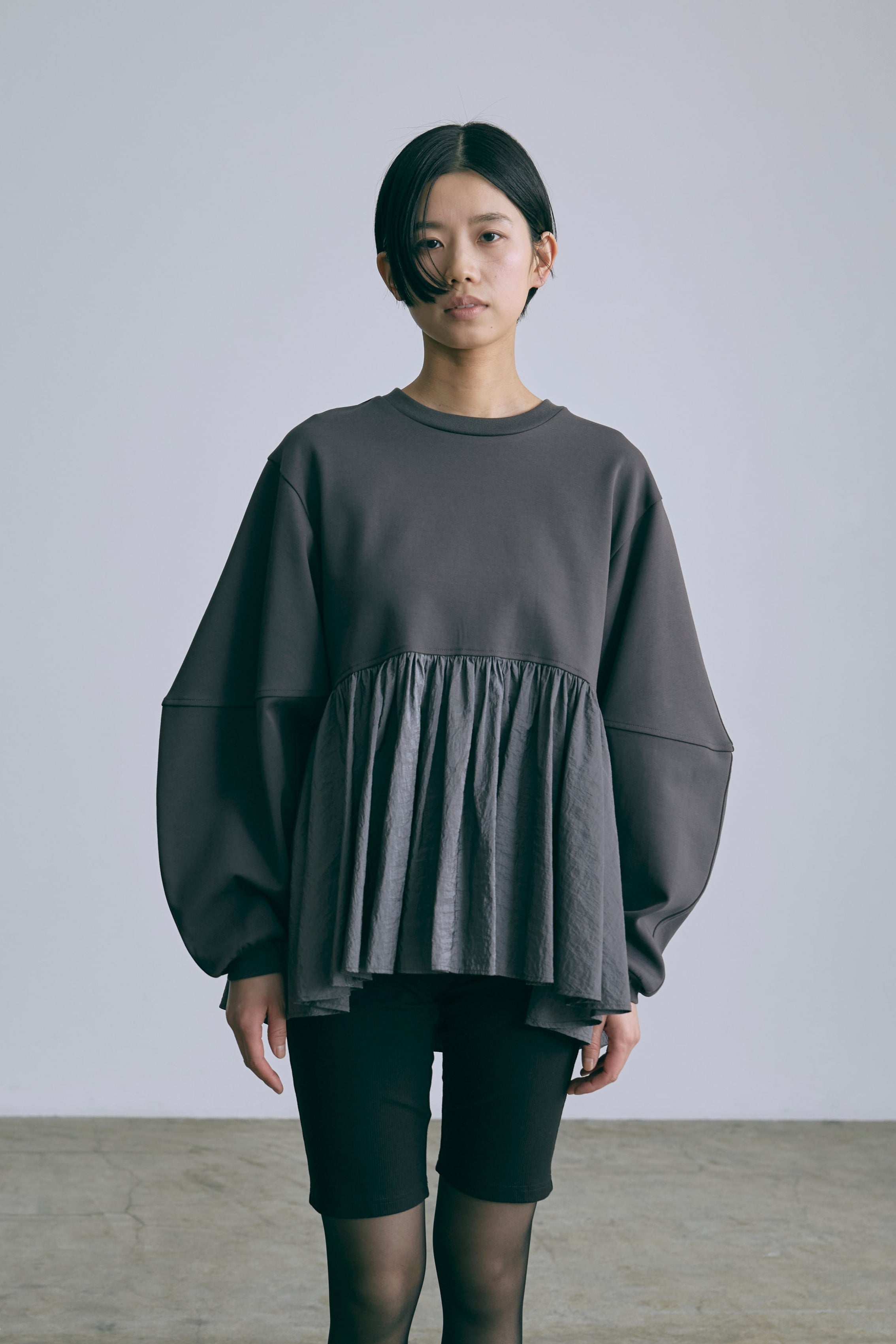 Bonding Peplum Top
