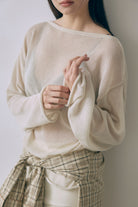 Boat Neck Knit