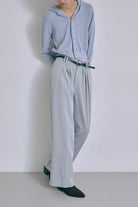 Wide Tuck Pants