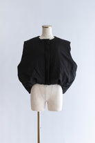 Padded Cocoon Vest ブラック