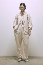 Textured Easy Pants