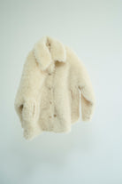 Fur Middle Coat アイボリー