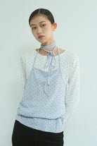 Powder Dot Henley