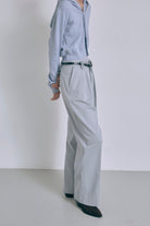 Wide Tuck Pants