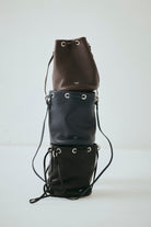 Light Leather Mini Tube 2Way Bag