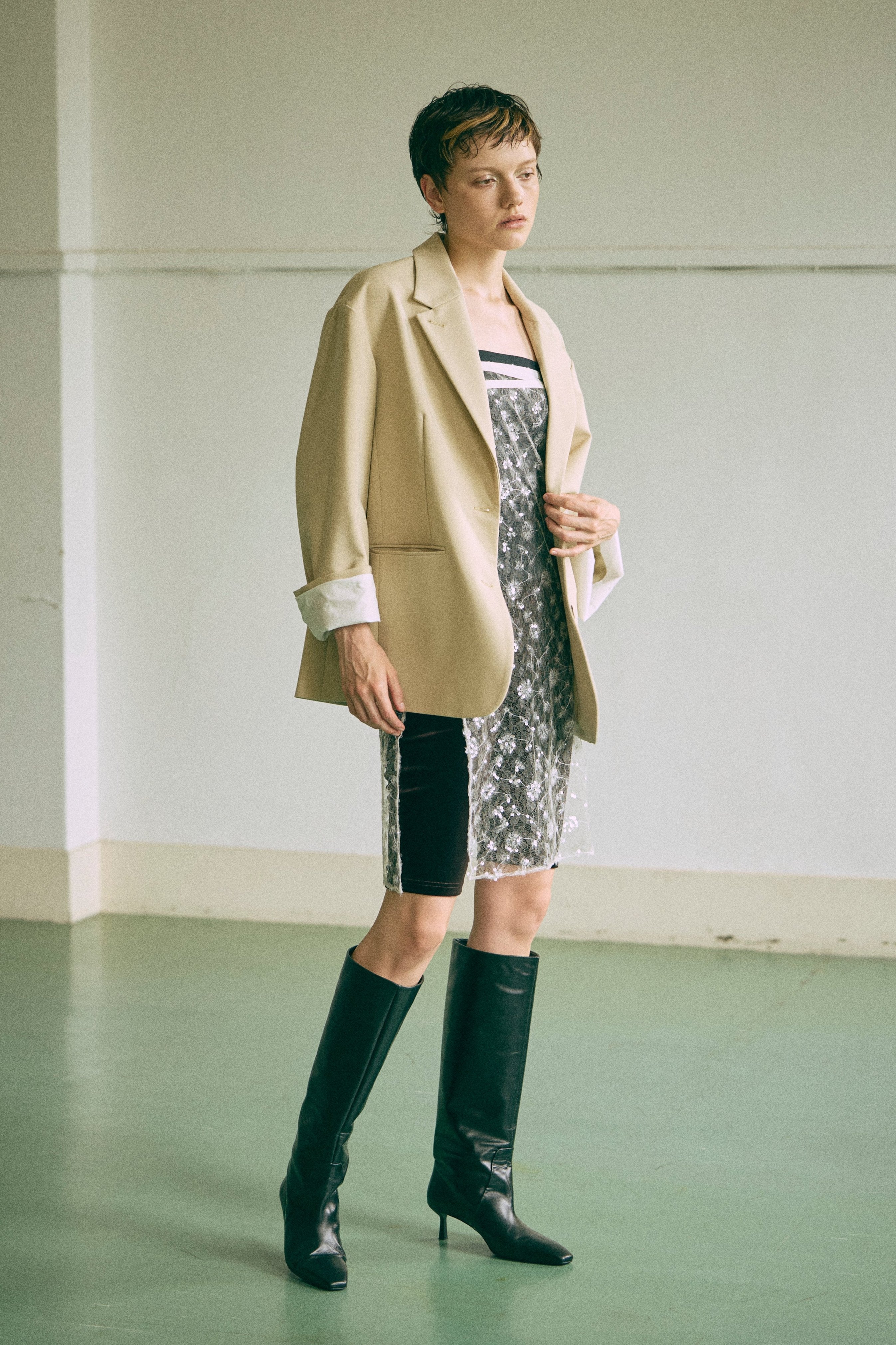 Sequin Layered Skirt