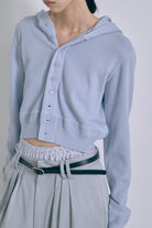 【FAITH】Thermal Cardigan ブルー