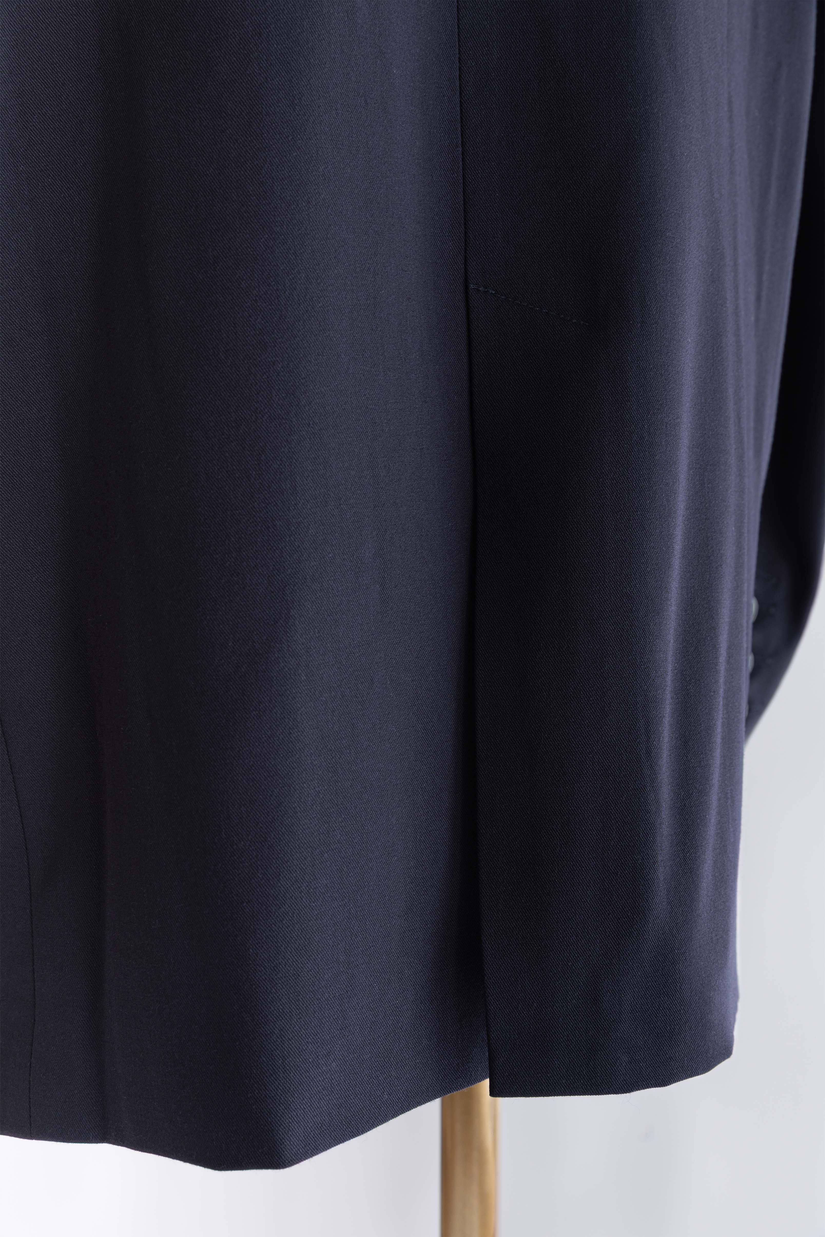 Gathered Shoulder Fitted Jacket