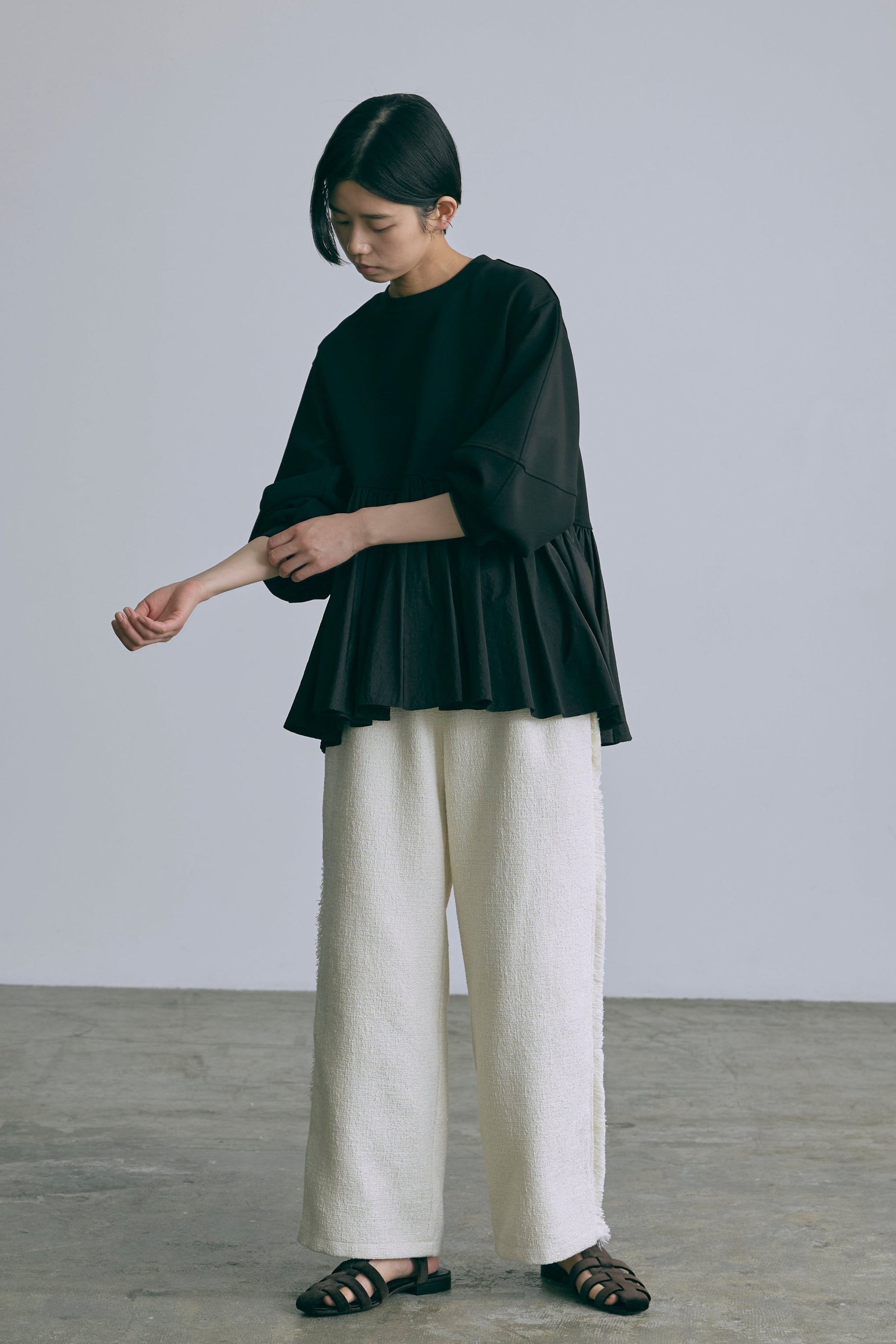 Bonding Peplum Top