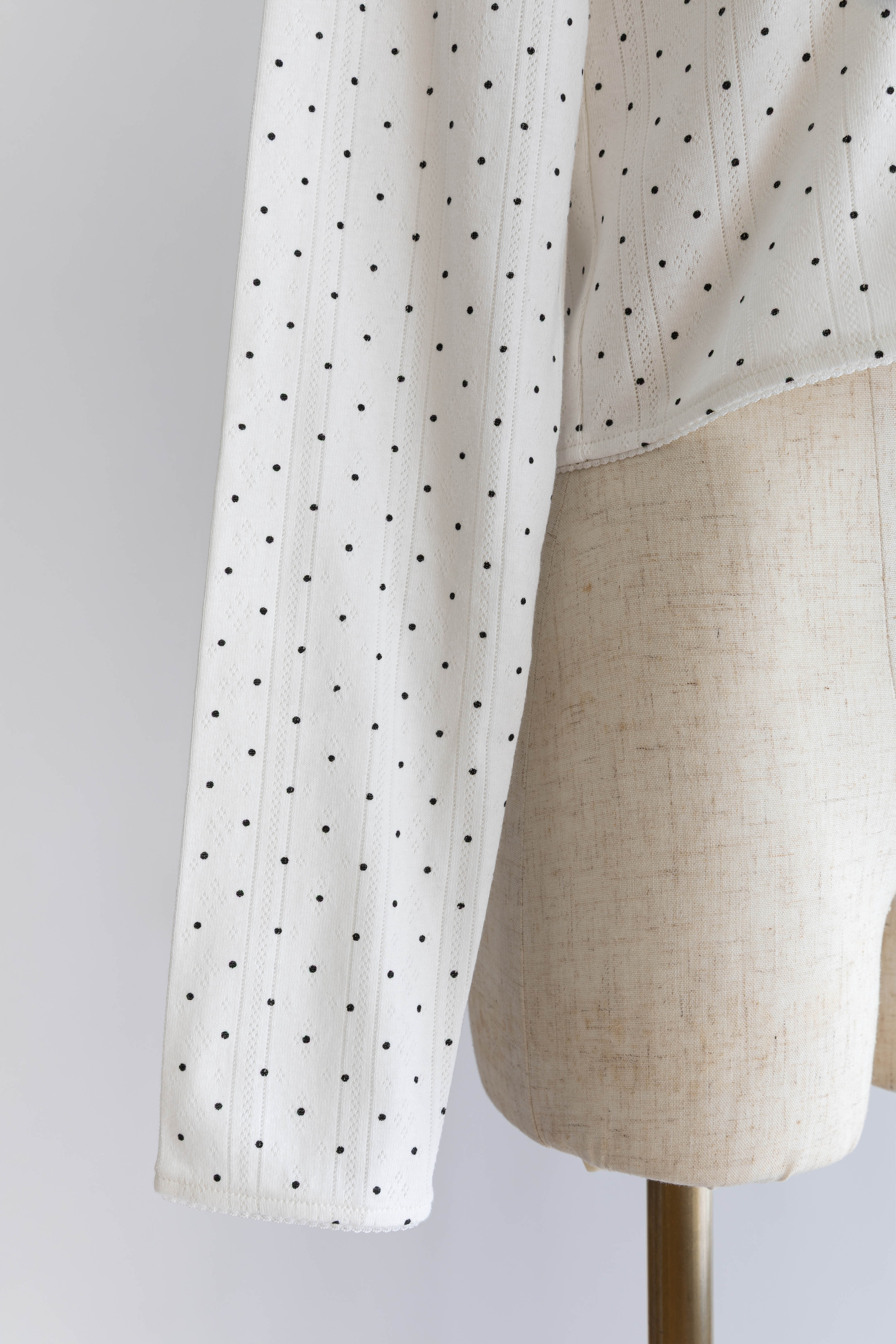 Powder Dot Henley