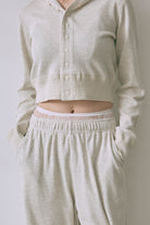 【FAITH】Thermal Cardigan オートミール