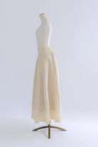 Nylon Taffeta Flared Skirt