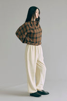 Textured Easy Pants