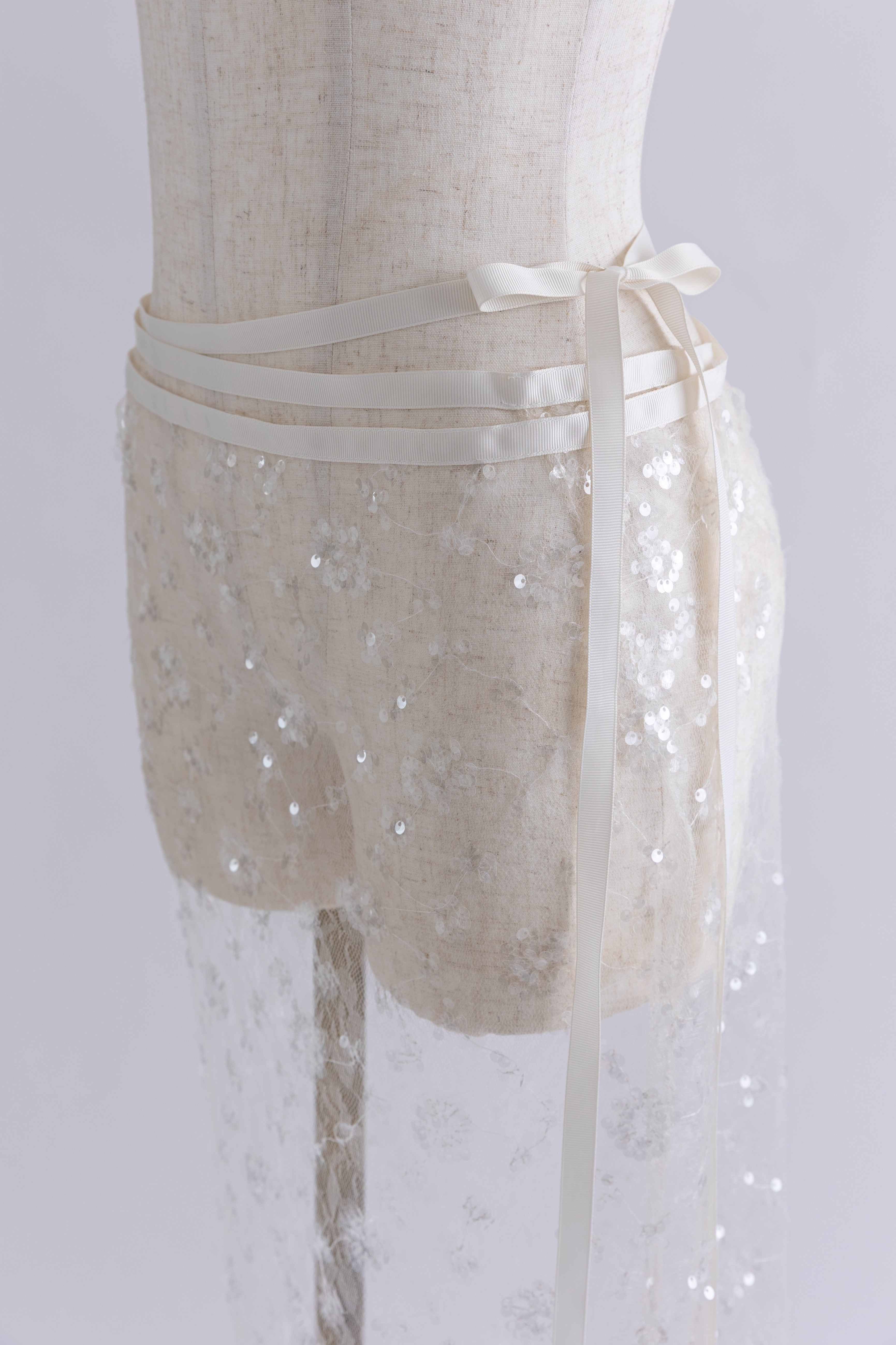Sequin Layered Skirt