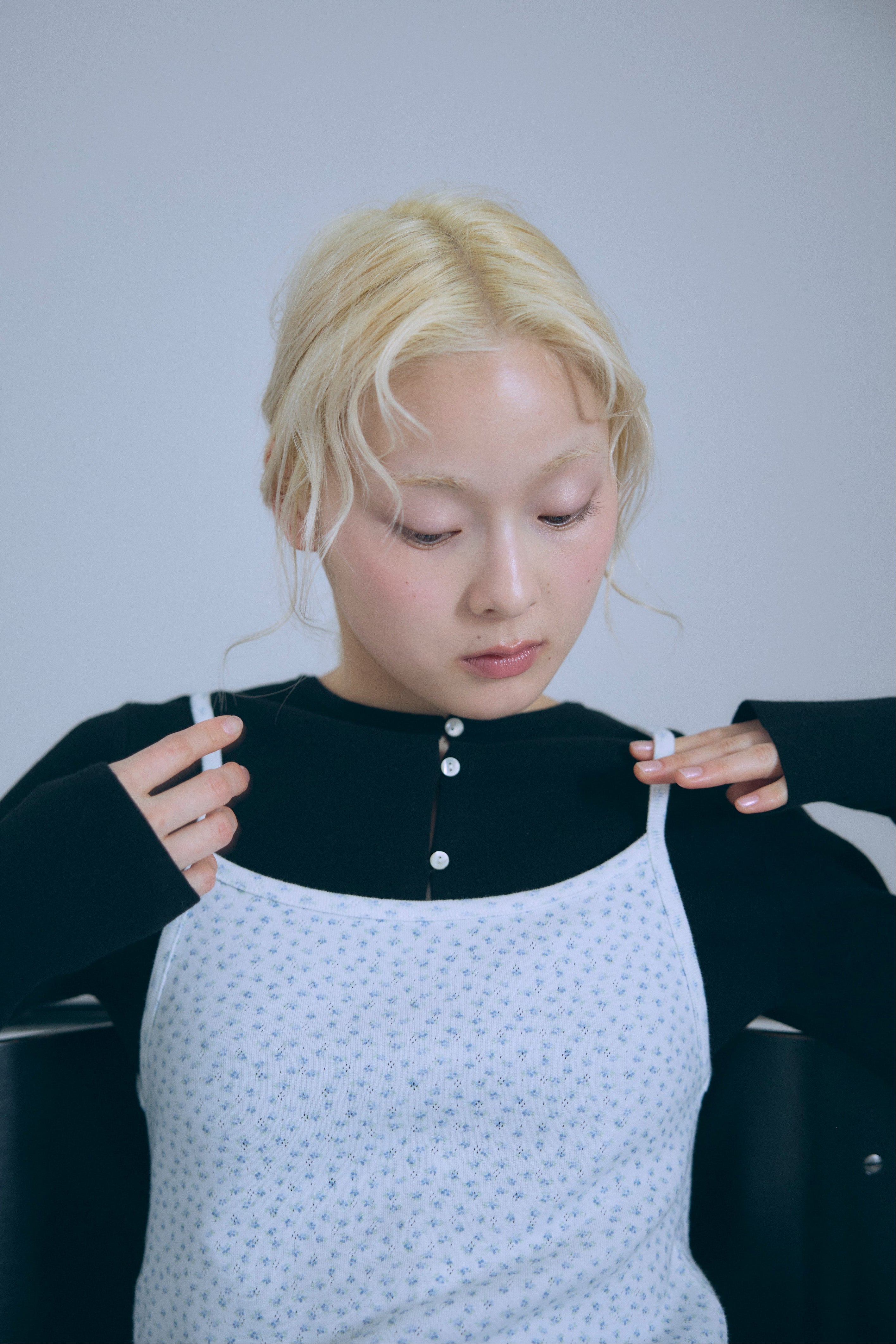 着用カラー:オフホワイト モデル身長:162㎝