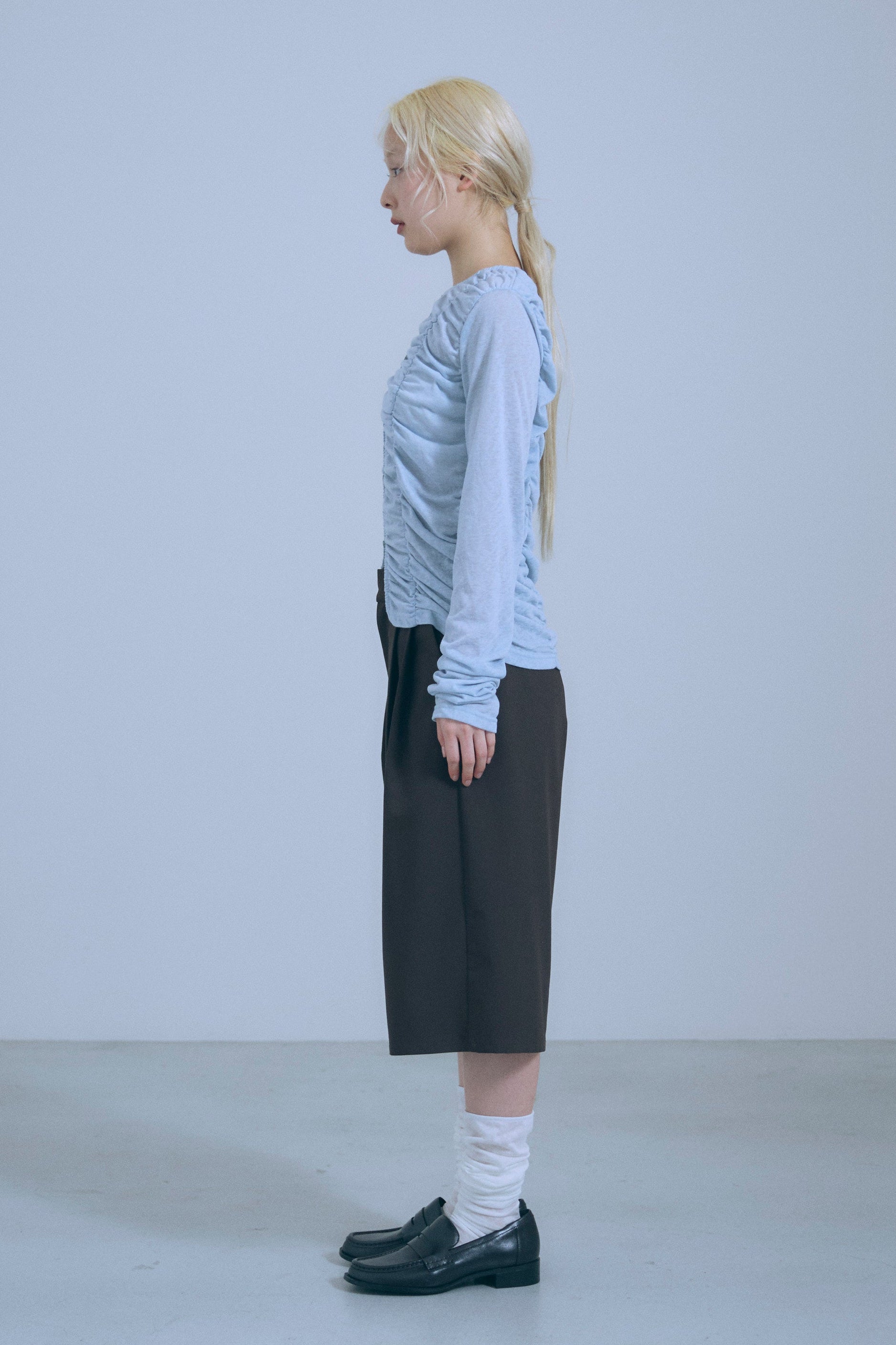 Big Silhouette Half Pants – EN NEUME