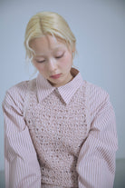 着用カラー:ピンク  モデル身長:162㎝