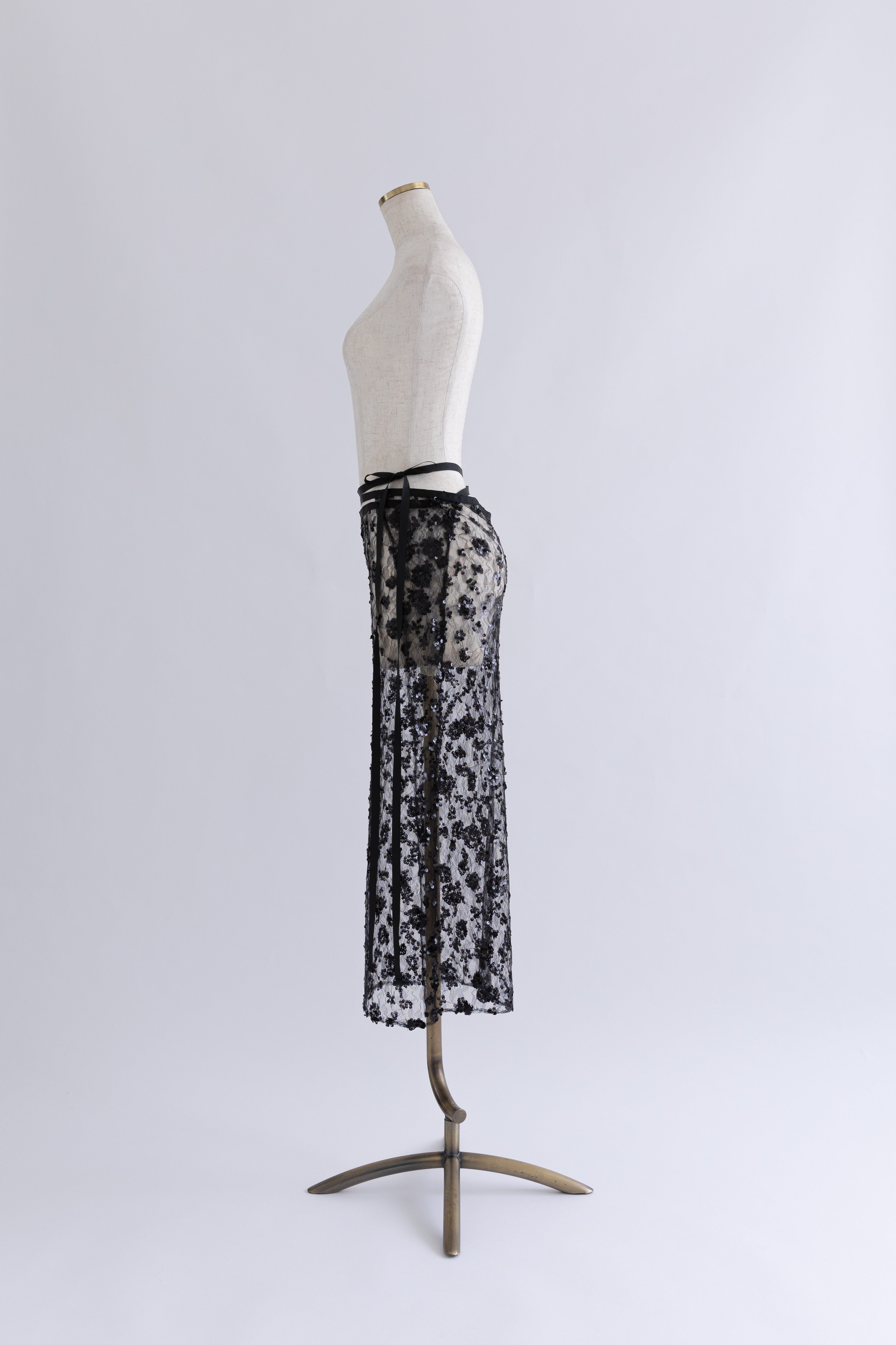 Sequin Layered Skirt