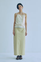 着用カラー:イエロー  モデル身長:170㎝