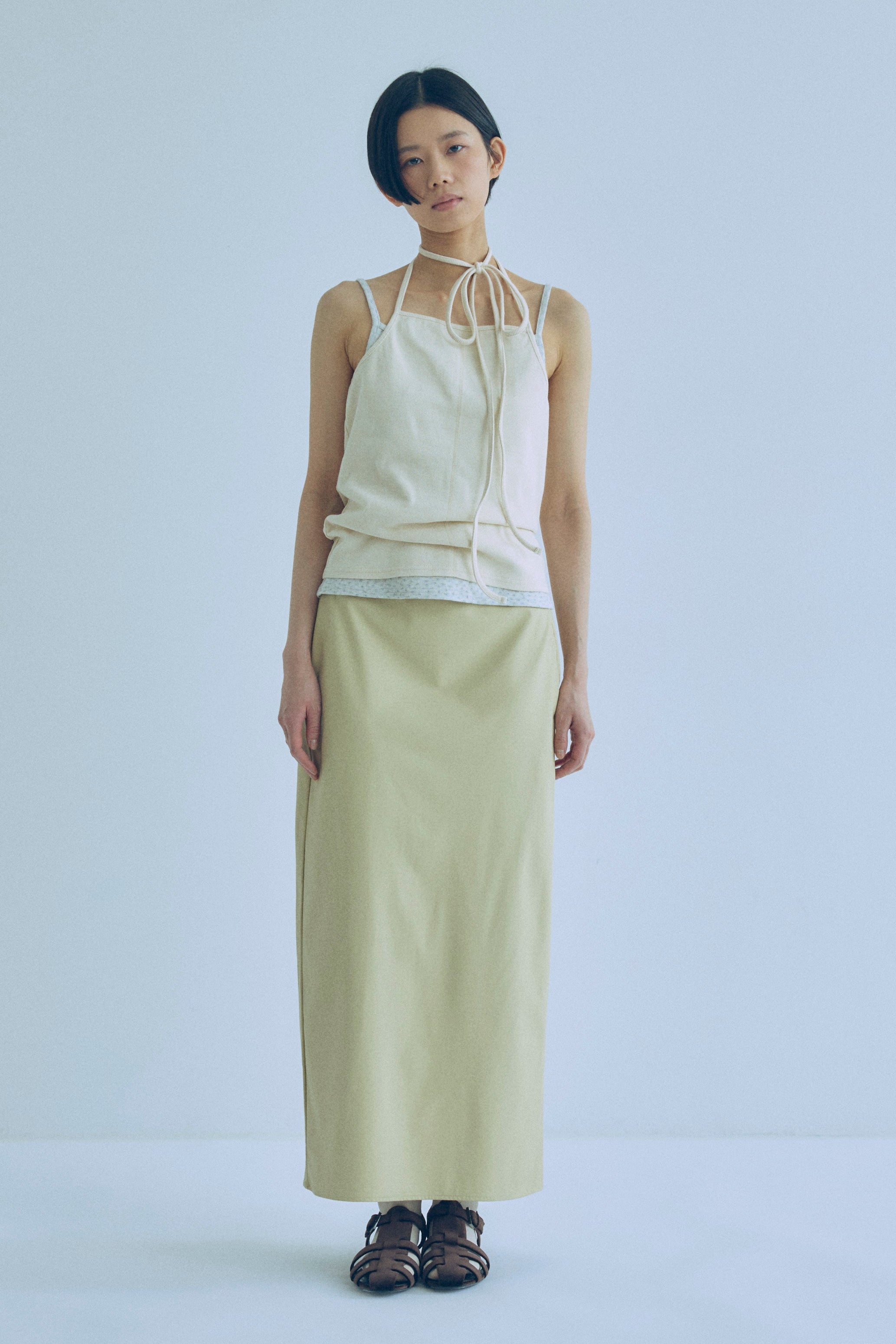 着用カラー:イエロー  モデル身長:170㎝