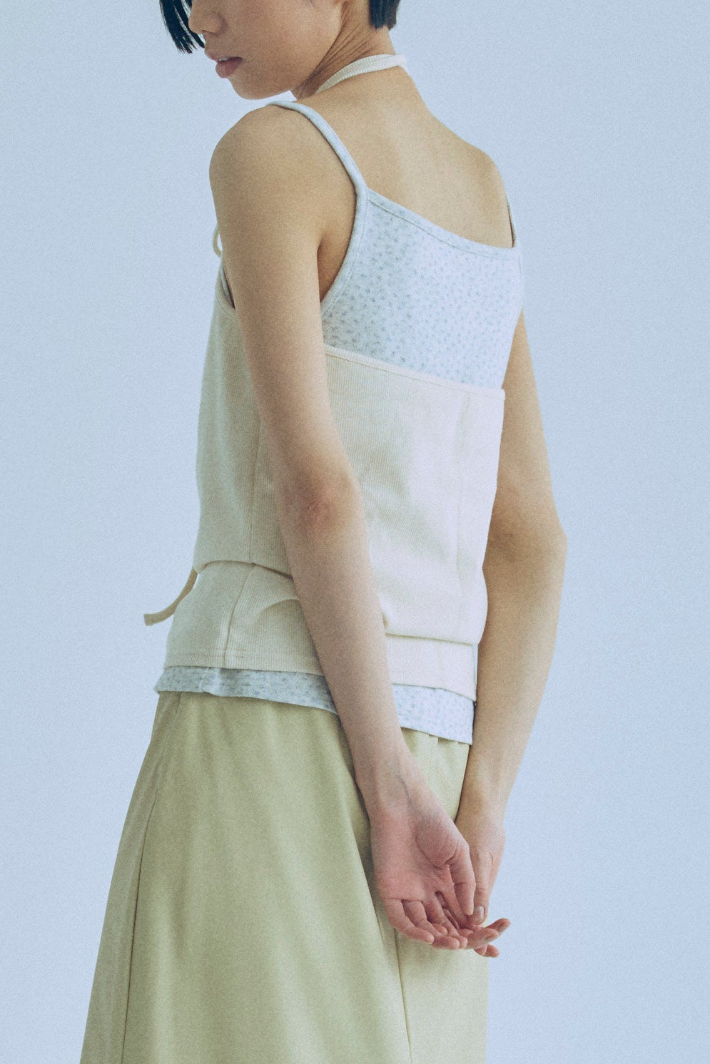 着用カラー:オートミール モデル身長:170㎝