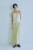 着用カラー:イエロー  モデル身長:170㎝