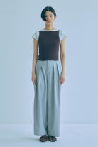 着用カラー:ブラウン  モデル身長:170㎝