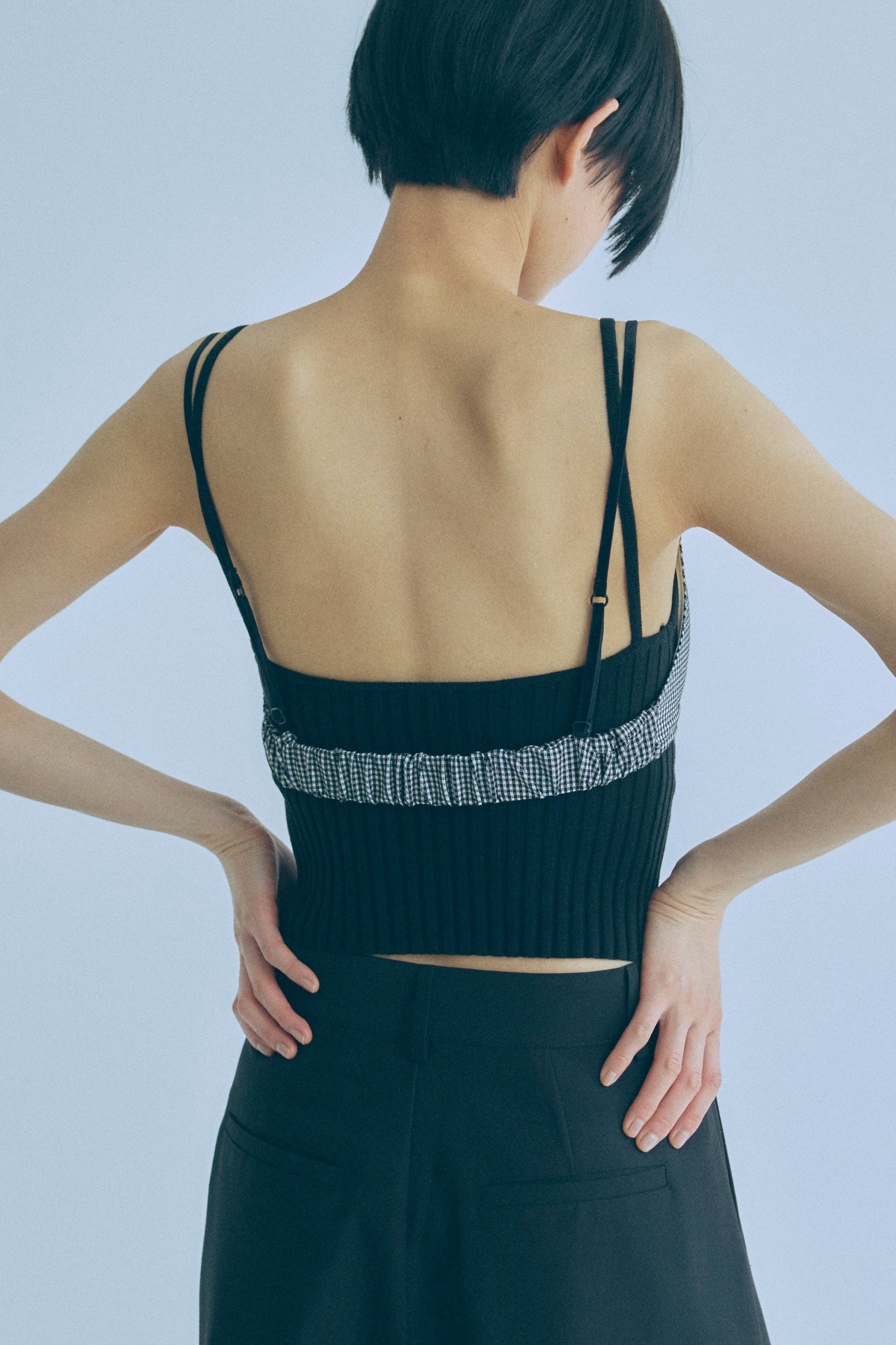 Gingham Check Bra Top – EN NEUME