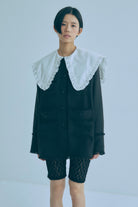 着用カラー:ホワイト  モデル身長:170㎝