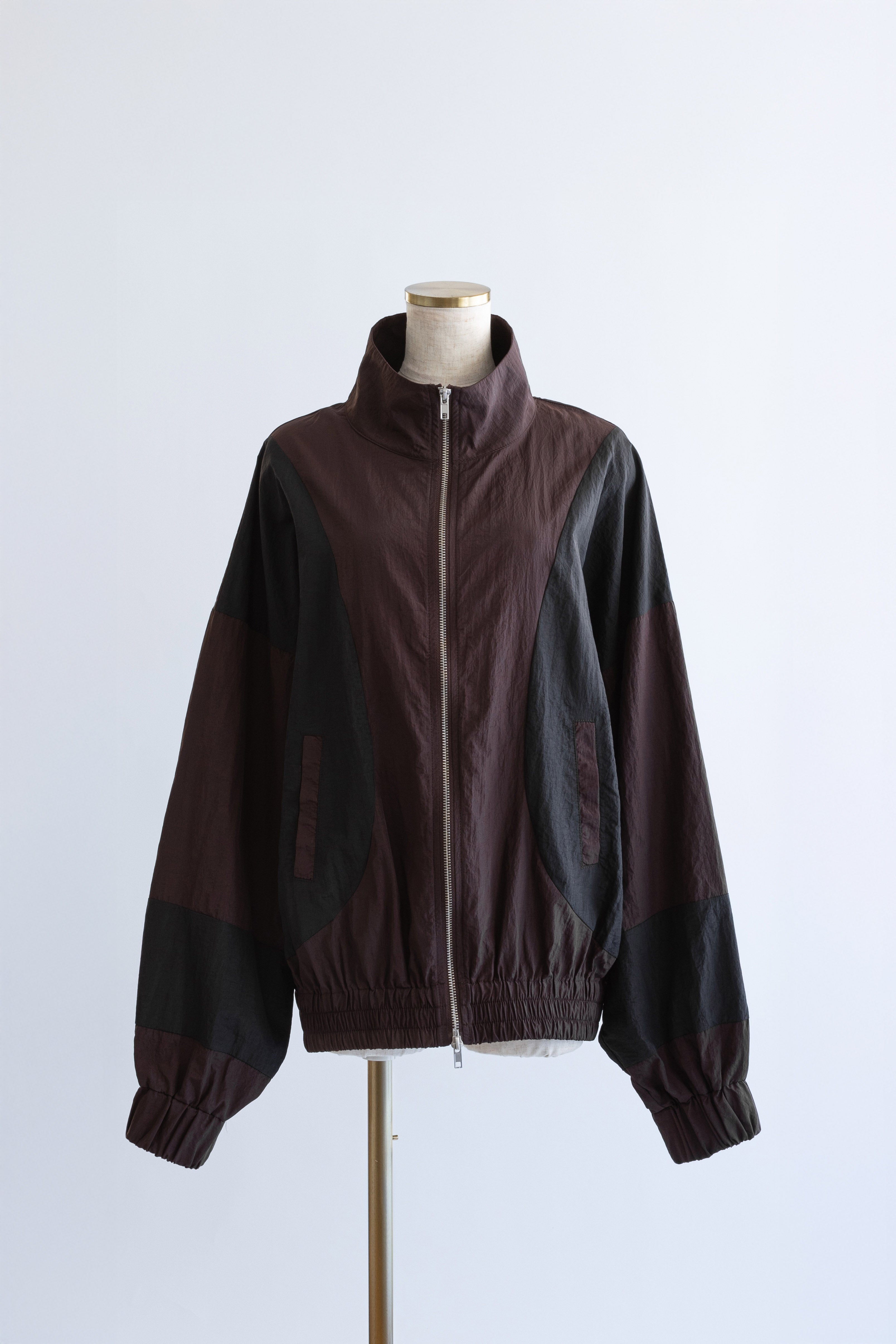 Washed Taffeta Bicolor Oversize Blouson – EN NEUME