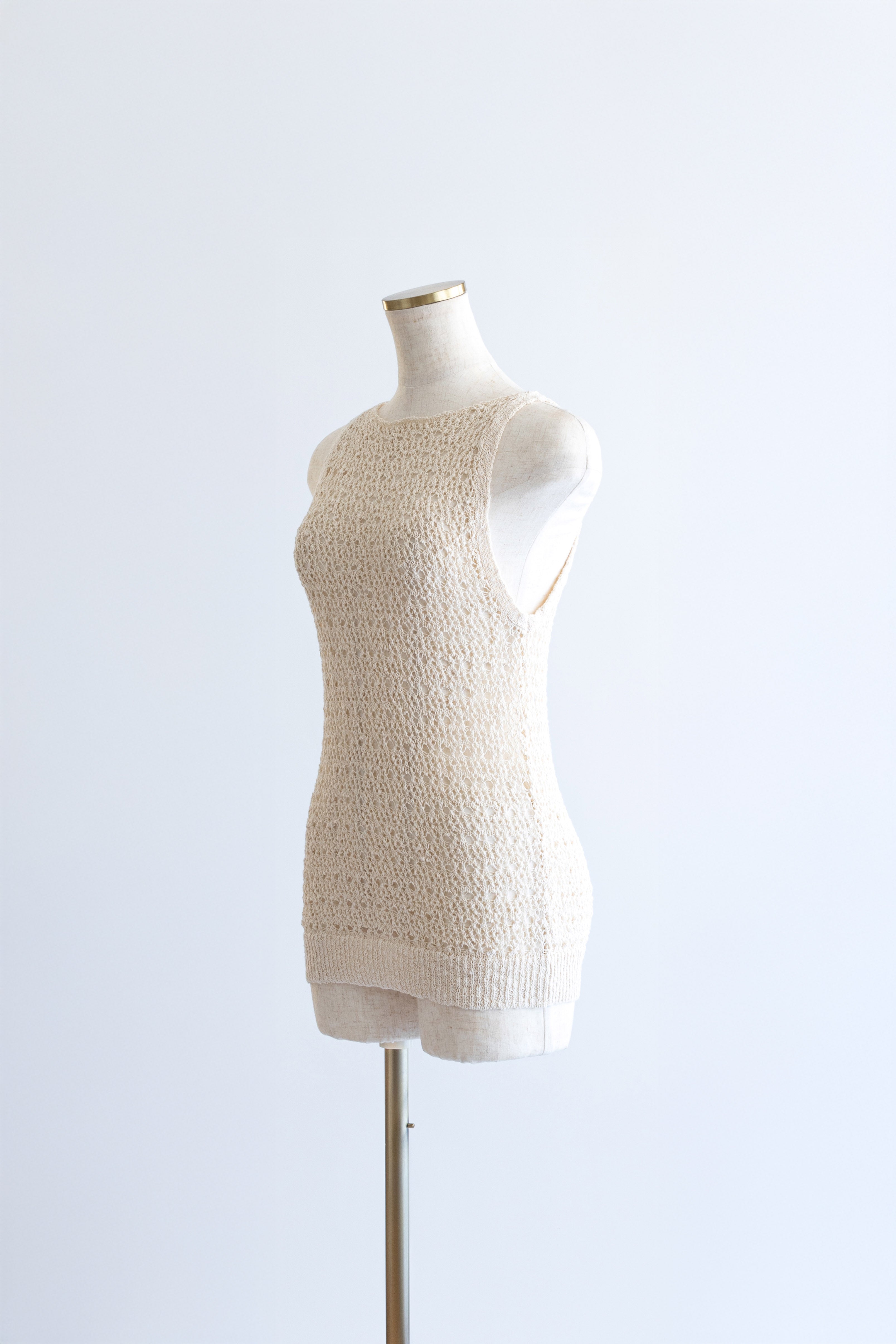 EN NEUME エンノイムSlub Mesh Knit Tank Slub Mesh Knit Tank – EN NEUME