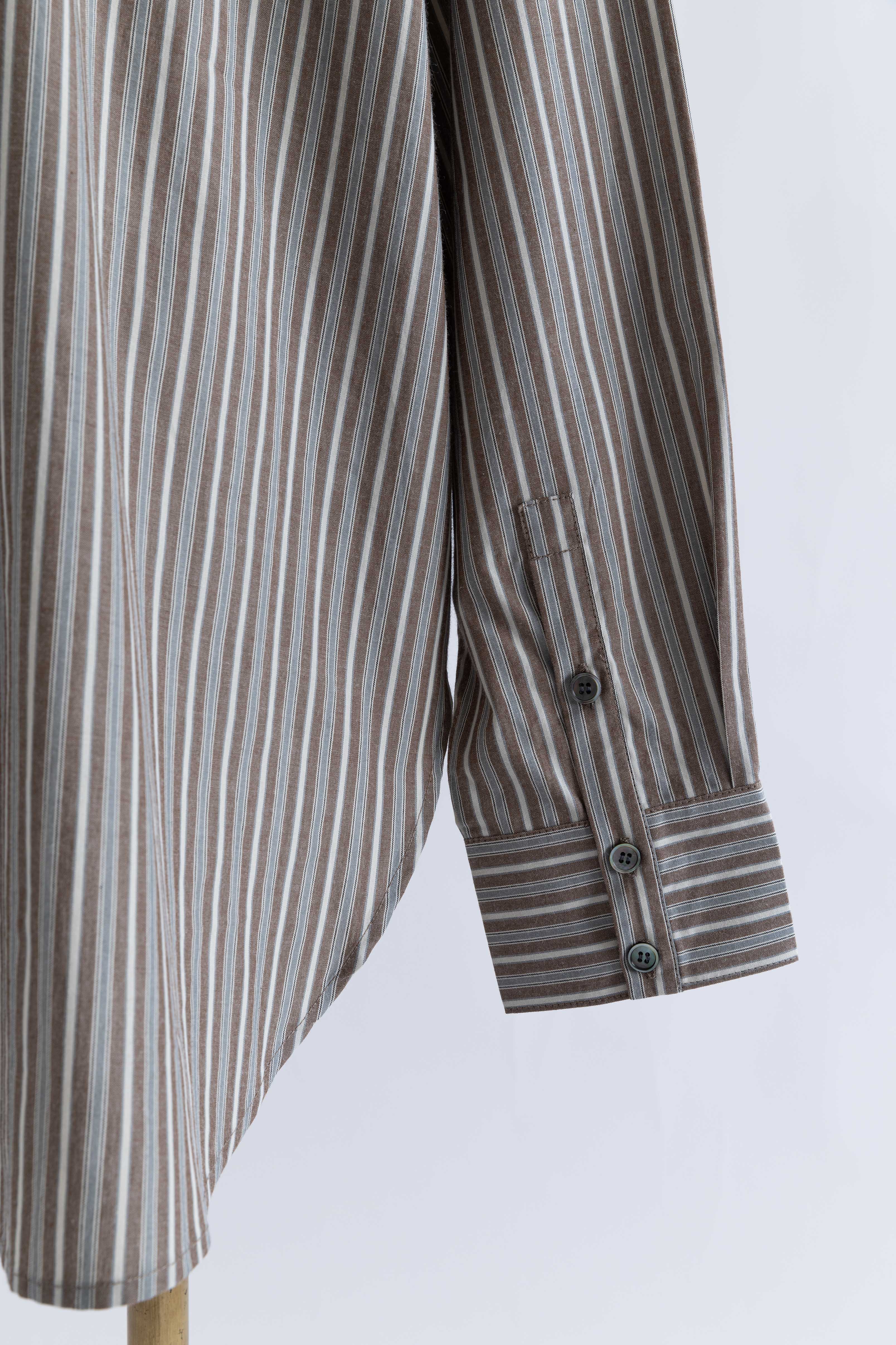 Vintage Stripe Double Collar Over Shirts – EN NEUME