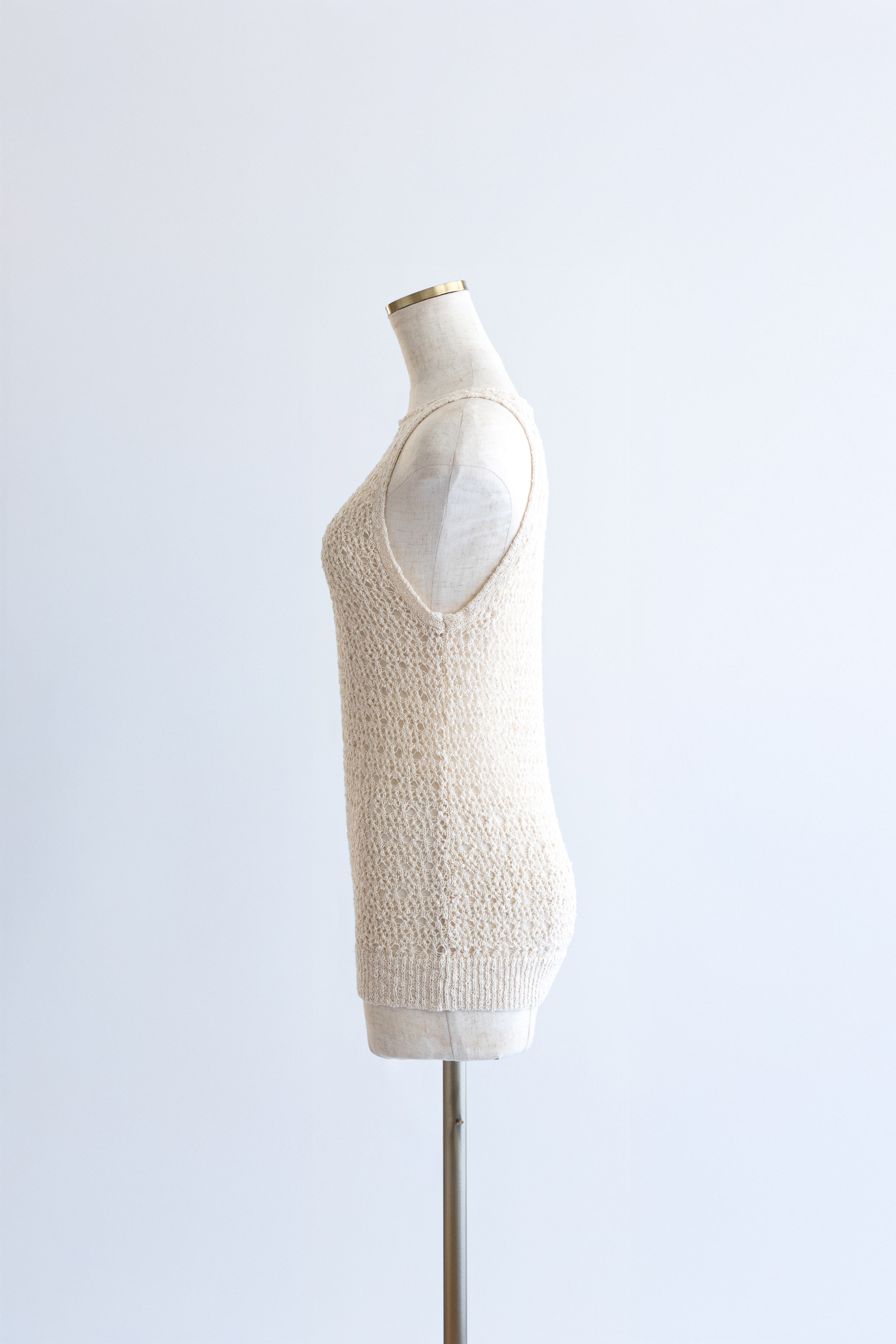 EN NEUME エンノイムSlub Mesh Knit Tank Slub Mesh Knit Tank – EN NEUME