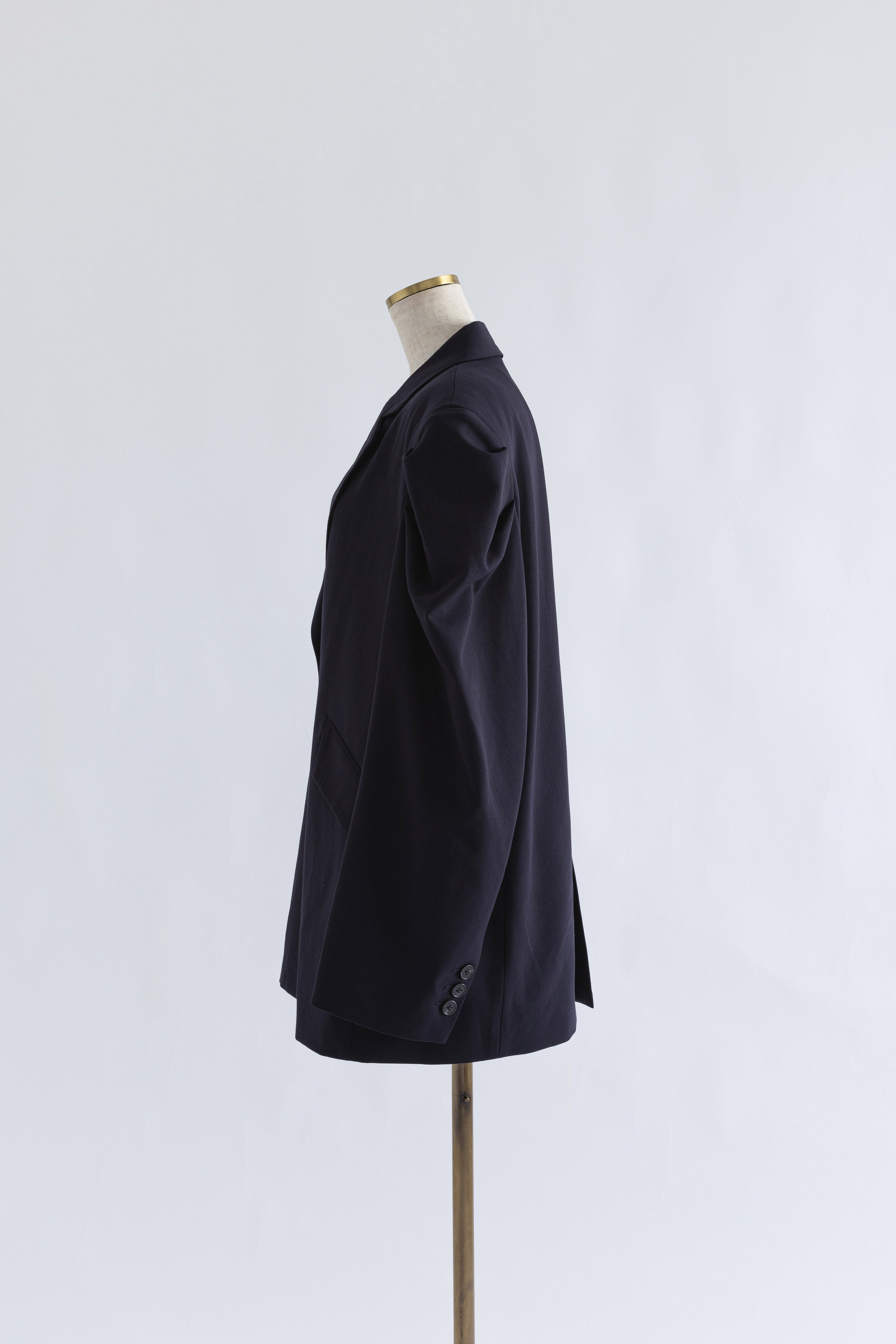 ジャケット・アウター Faux Leather Over Jacket EN NEUME Faux Leather Over Jacket EN NEUME
