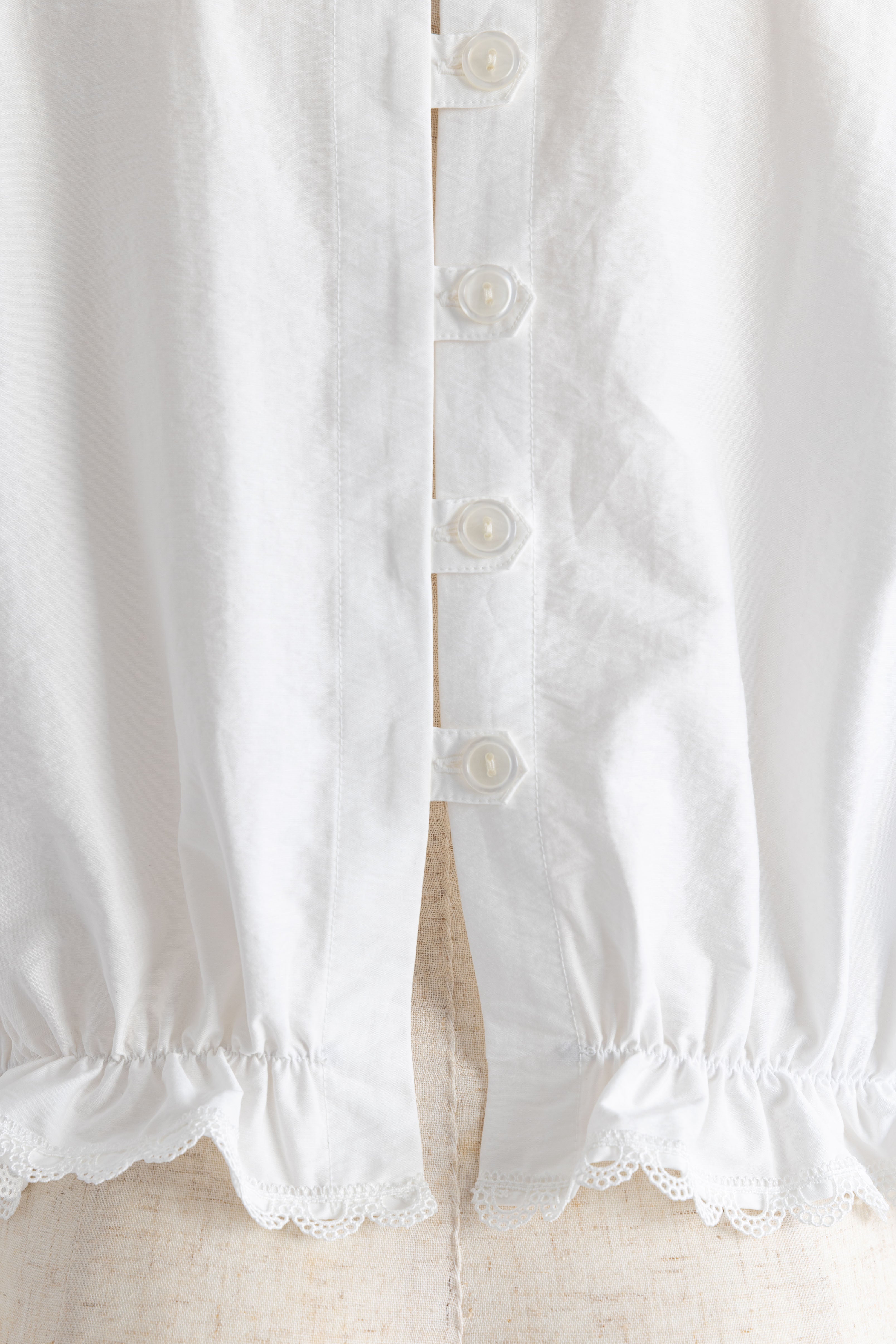 Lace Trim Volume Tops – EN NEUME