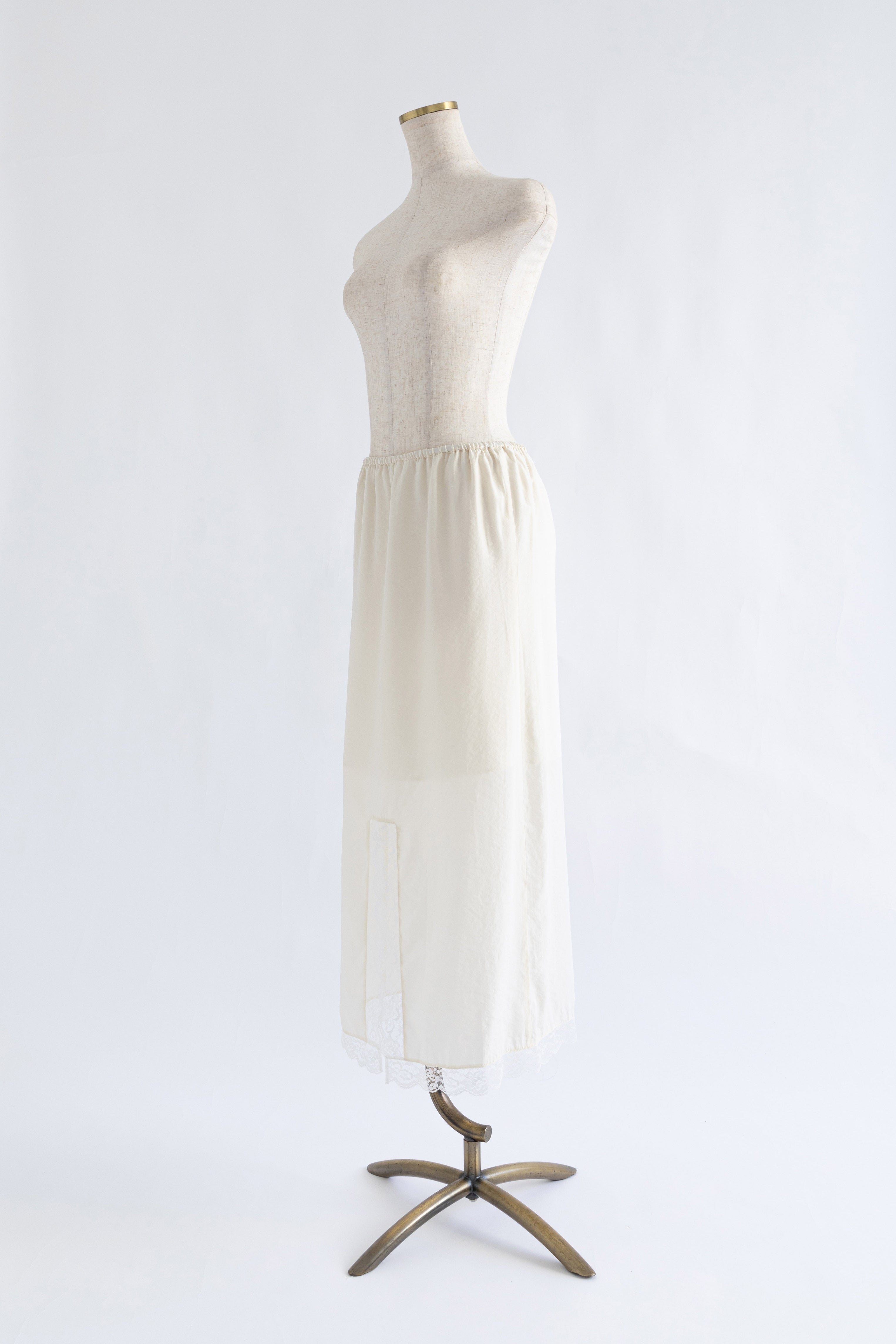 Vintage Lace-trim Skirt | EN NEUME