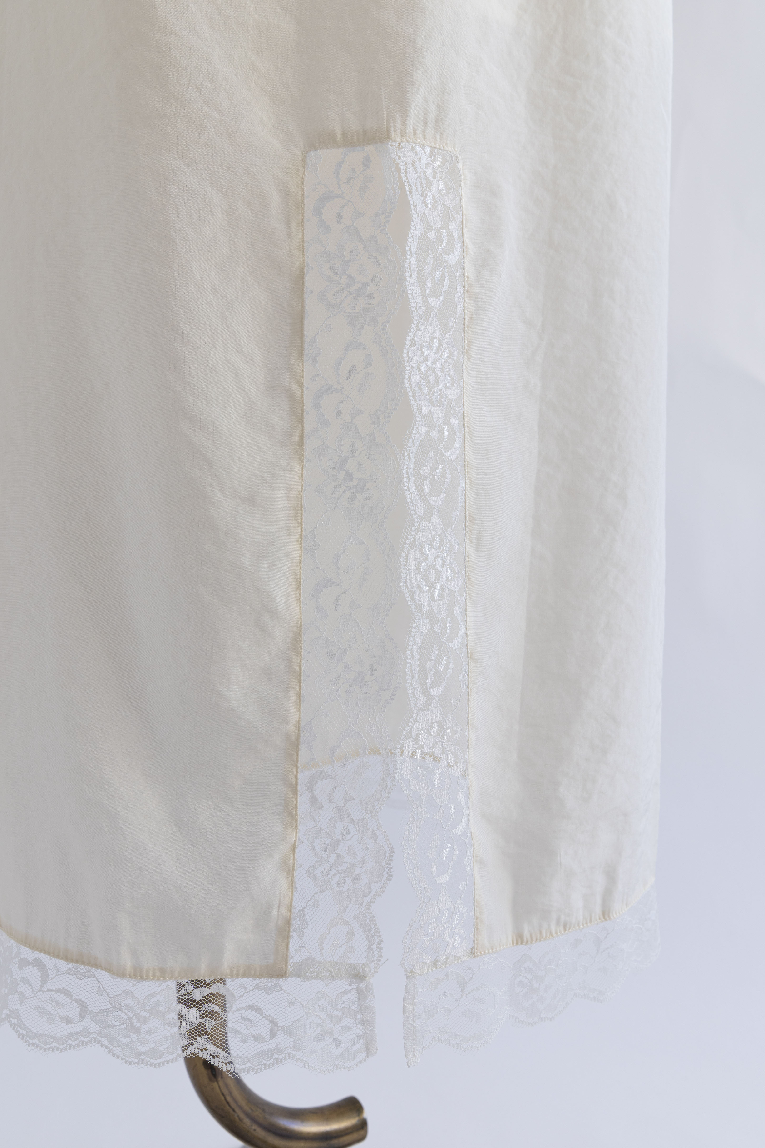 Vintage Lace-trim Skirt | EN NEUME