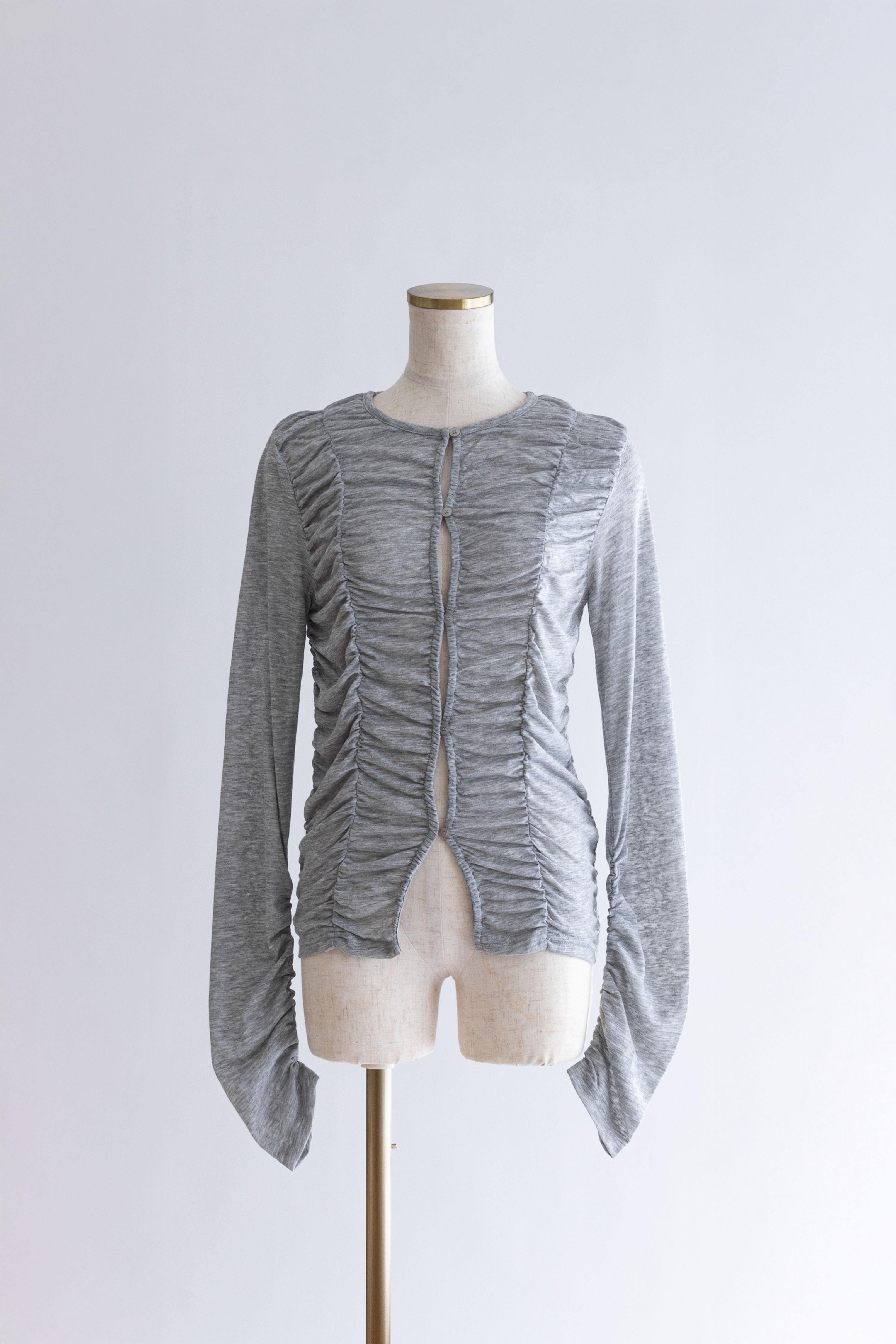 着用カラー:杢グレー