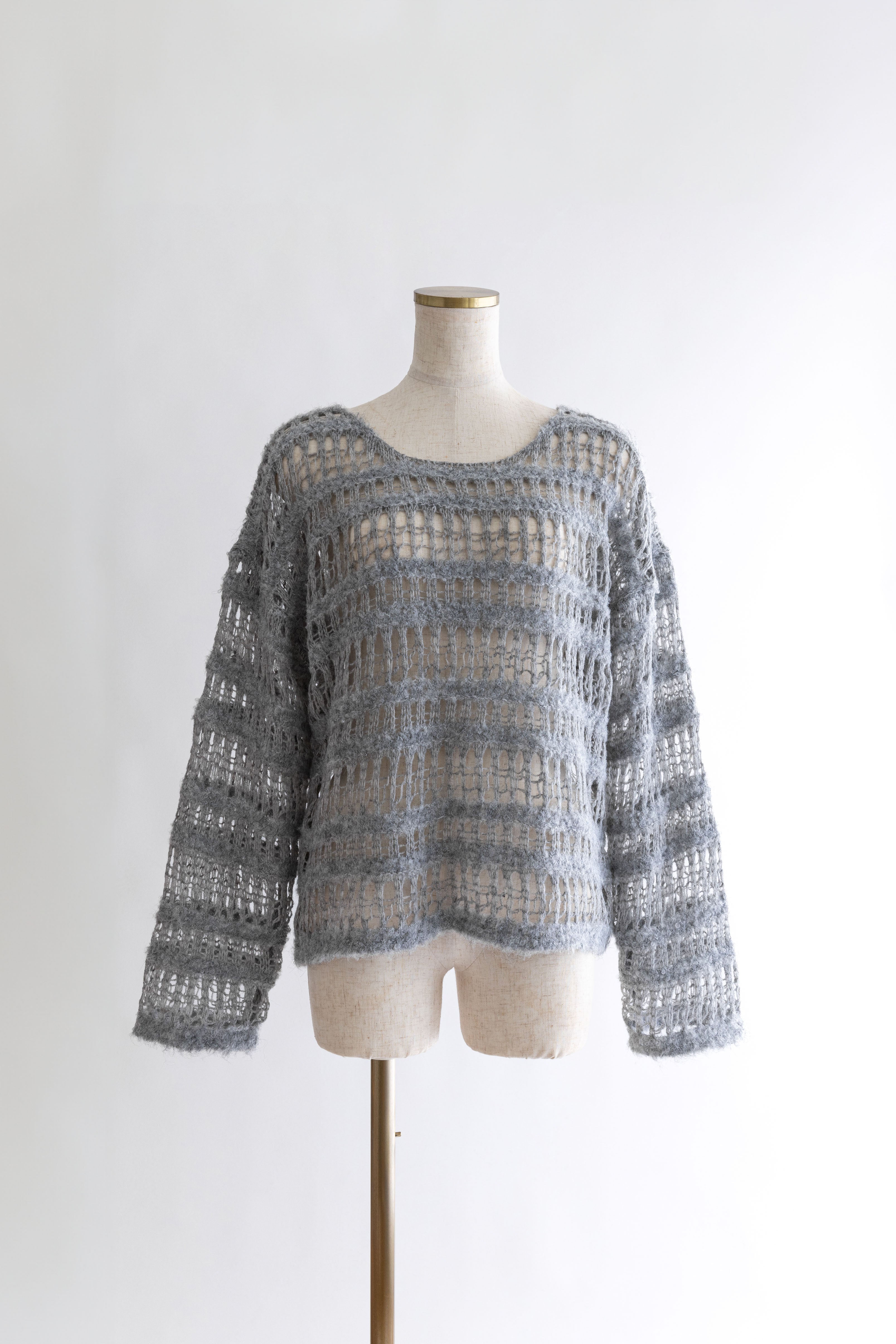 着用カラー:杢グレー