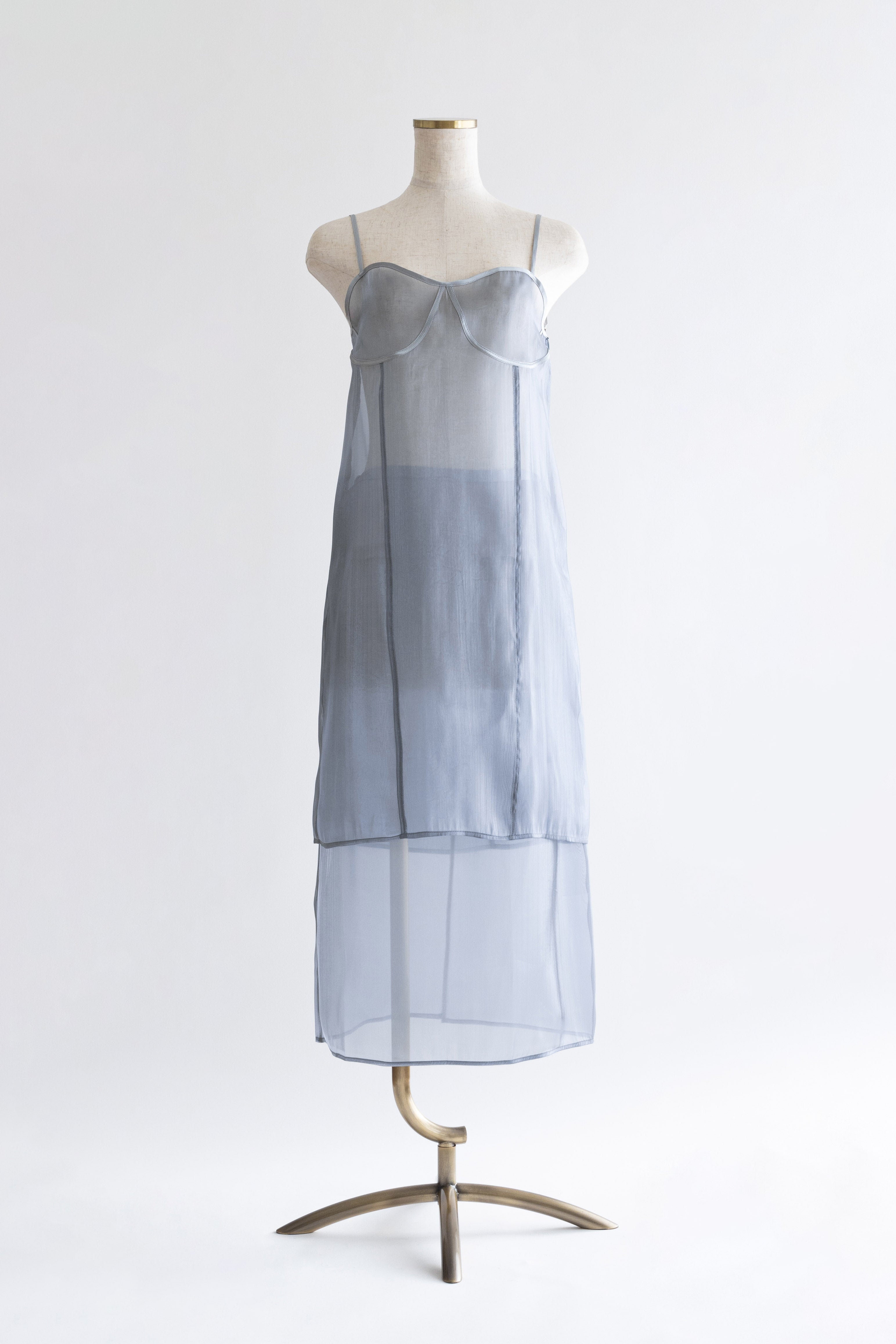 Sheer Layered Bustier Dress – EN NEUME